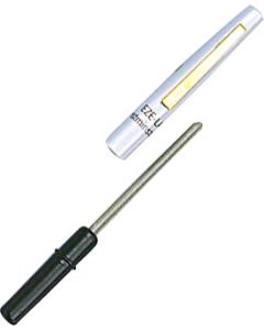 Eze-Lap Diamond Hook Sharpener - Diamond D shaped shaft with groove for fishhooks