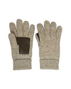 Broner Wool Acrylic Knit Glove - Oatmeal Heather - OSFM
