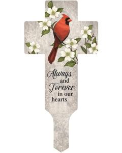 Carson Home Accents Powder Coated Metal Plant Pick Memorial