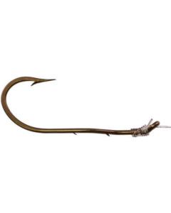  Tru Turn Bronze Bass Hook, Worm Hook - 2 Slices - Size 2/0 -  Box of 45-047BL-04 : Fishing Hooks : Sports & Outdoors