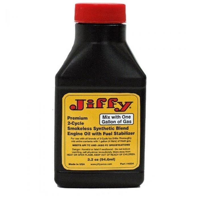 Jiffy Premium Smokeless Synthetic Blend Engine Oil with Fuel Stabilizer