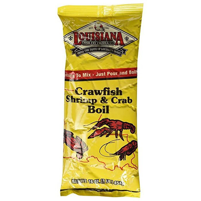 Louisiana Fish Fry Products Crawfish, Crab & Shrimp Boil - 16 oz.
