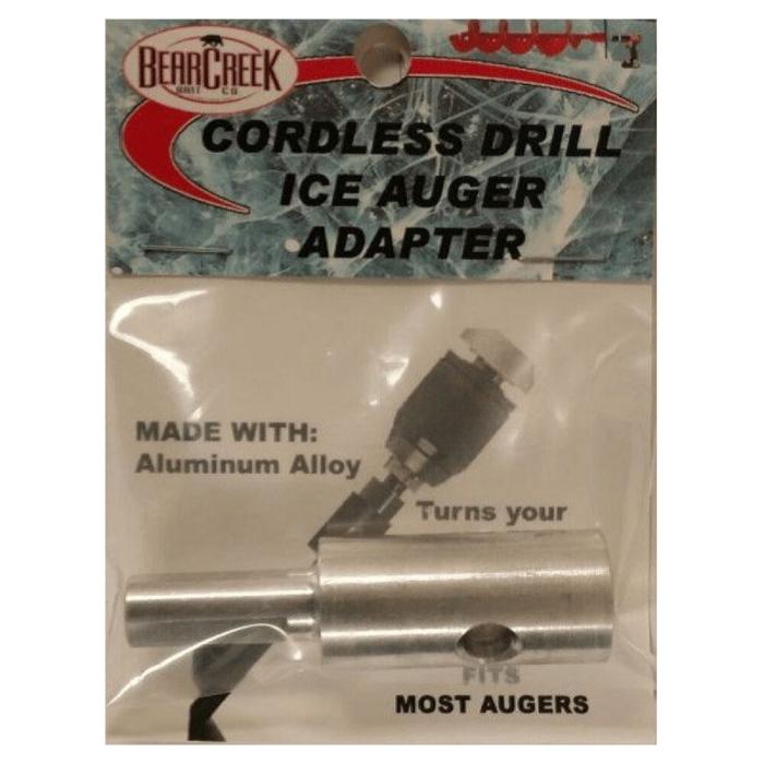 Bear Creek Cordless Drill Ice Auger Adapter