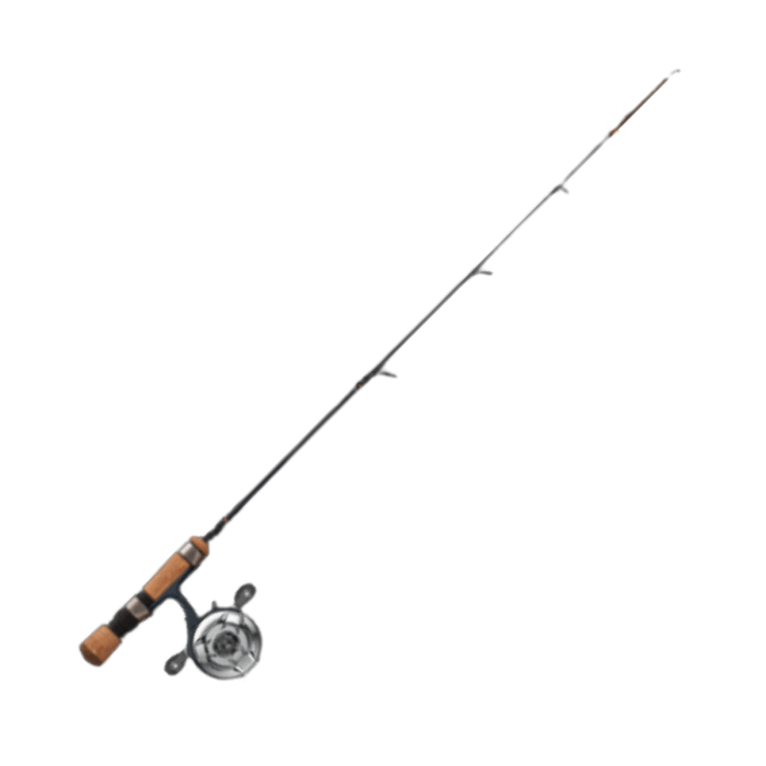 13 Fishing Decent Aluminium - Inline Ice Fishing Reel - 2.7:1 Gear