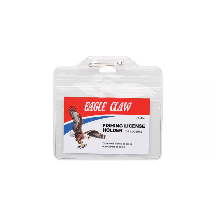 Eagle Claw Waterproof License Holder