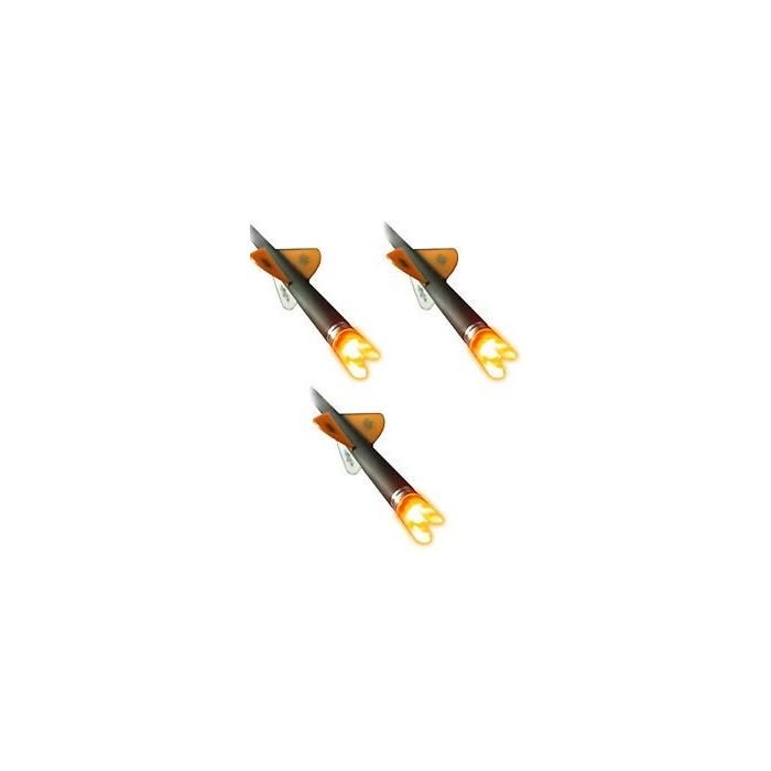 Ravin Crossbows Lighted Nock - Orange (FITS ALL RAVIN-BRANDED ARROWS) - 3 Pack