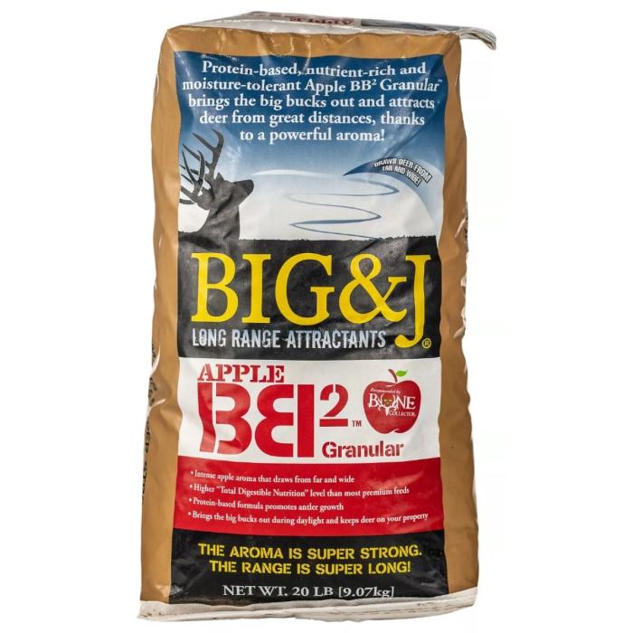 Big & J Apple BB2 Granular Deer Feed - 20 LB.