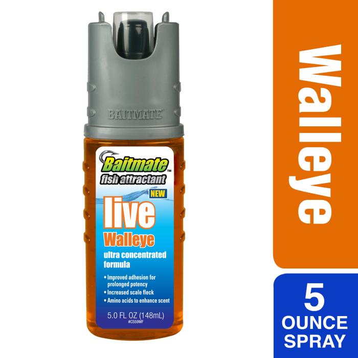 BaitMate Live Walleye Scented Fish Attractant - 5 oz.