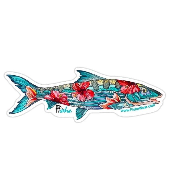 FisheWear Beauty And The Bonefish Sticker