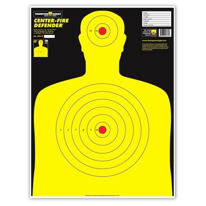 Thompson Target Center-Fire Defender 19x25 5 pack