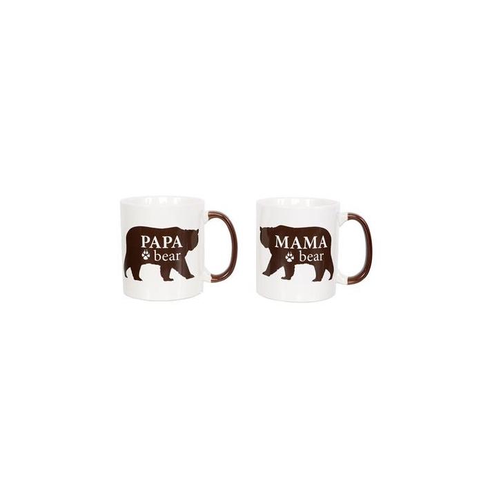 Mama Bear & Papa Bear Mug Set of 2