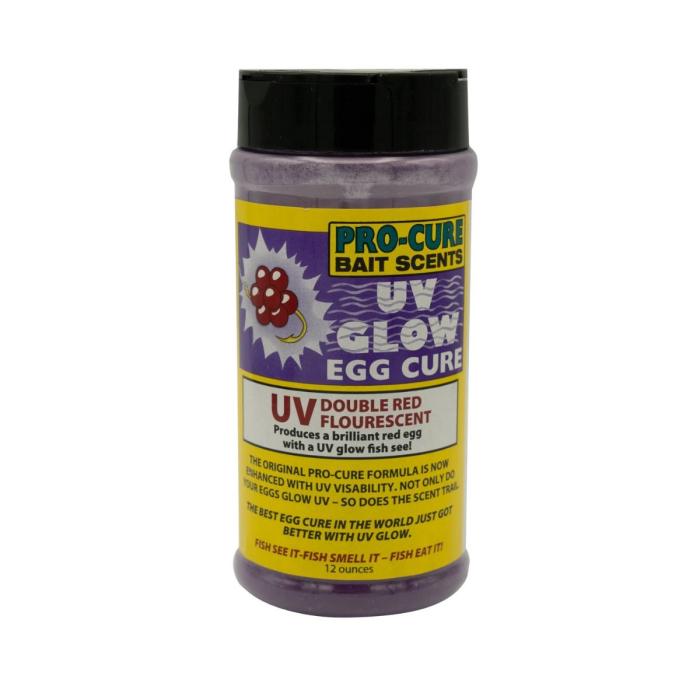 Pro-Cure UV Glow Egg Cure - 12 oz. - Double Red Fluorescent