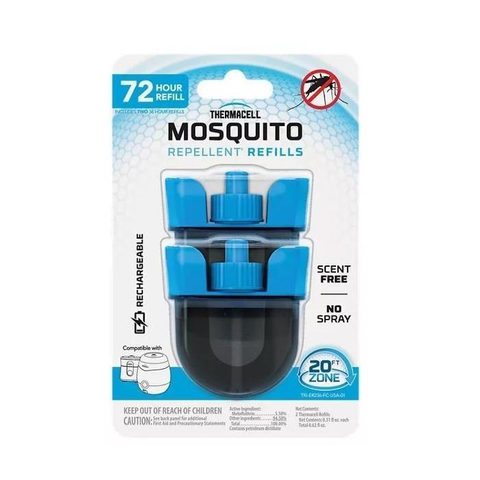 ThermaCELL Rechargeable Mosquito Repeller Refill Twin Pack - 36 hr.