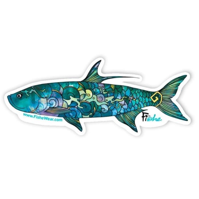 FisheWear Totally Tarpon Sticker